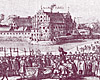 Karl 10. Gustav ankommer til Landskrona