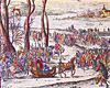 Karl 10. Gustav uden for Christiansstad Karl 10. Gustav uden for Christiansstad